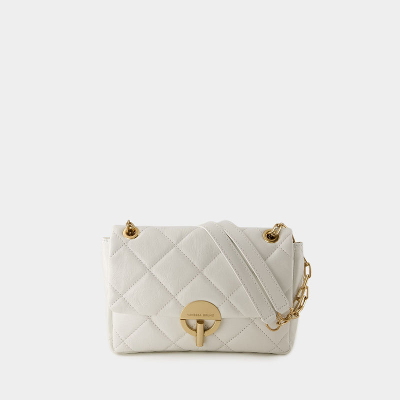 Moon Mm Crossbody - Vanessa Bruno - Leather - White