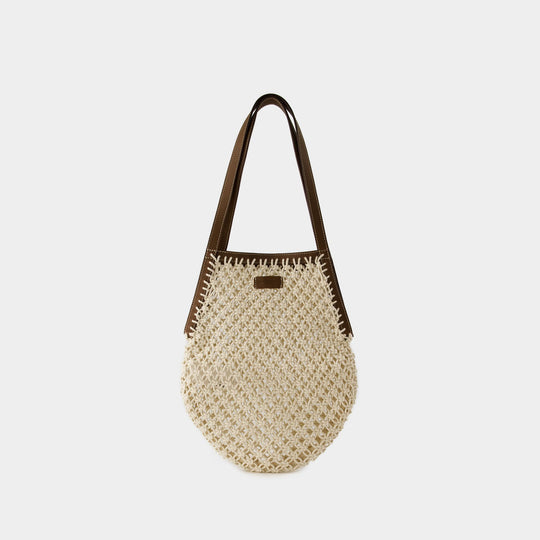 Filet Shoulder Bag - Vanessa Bruno - Cotton - Beige