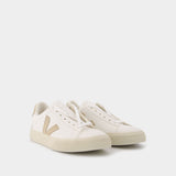 Veja Campo 经典纯色皮质 低帮运动小白鞋正品