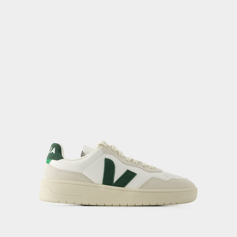 Veja V-90 白色皮质运动鞋