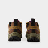 Veja Venturi Sneakers 米色环保布面复古系带运动鞋