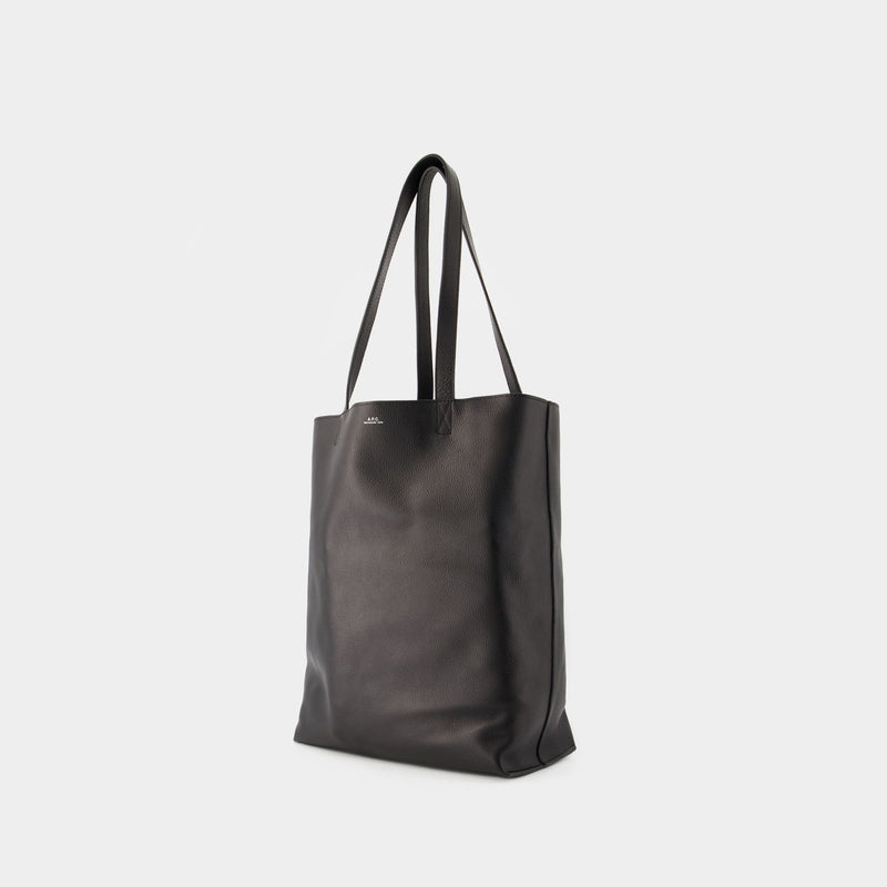 Maiko Shopper Bag - A.P.C. - Leather - Black