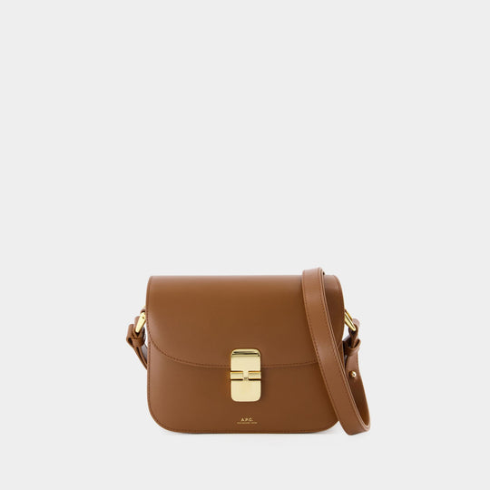 A.P.C. Grace Mini 光面牛皮豆腐包APC