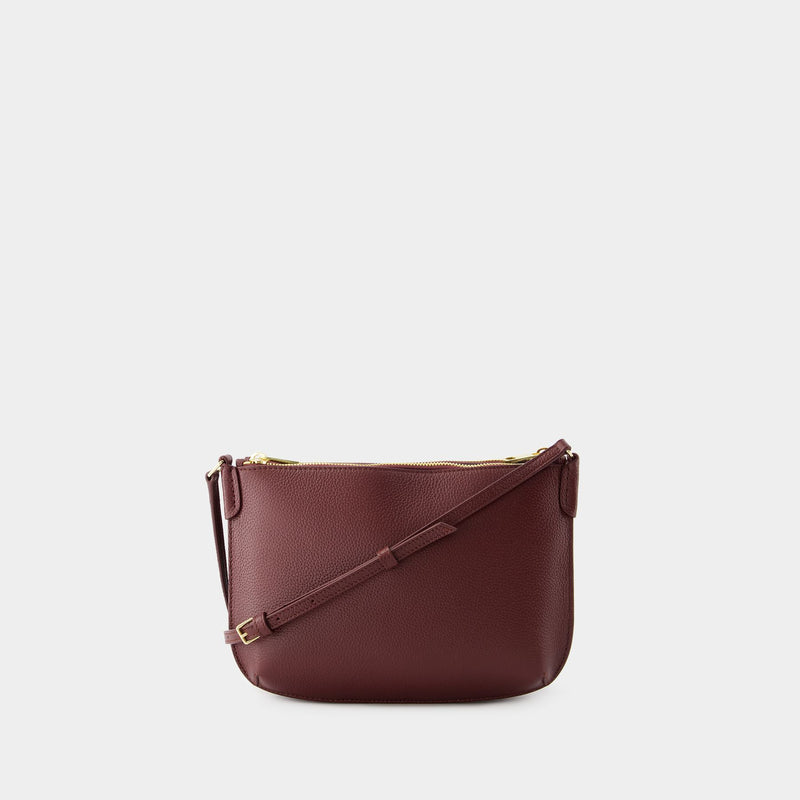 Sarah Crossbody - A.P.C. - Leather - Red