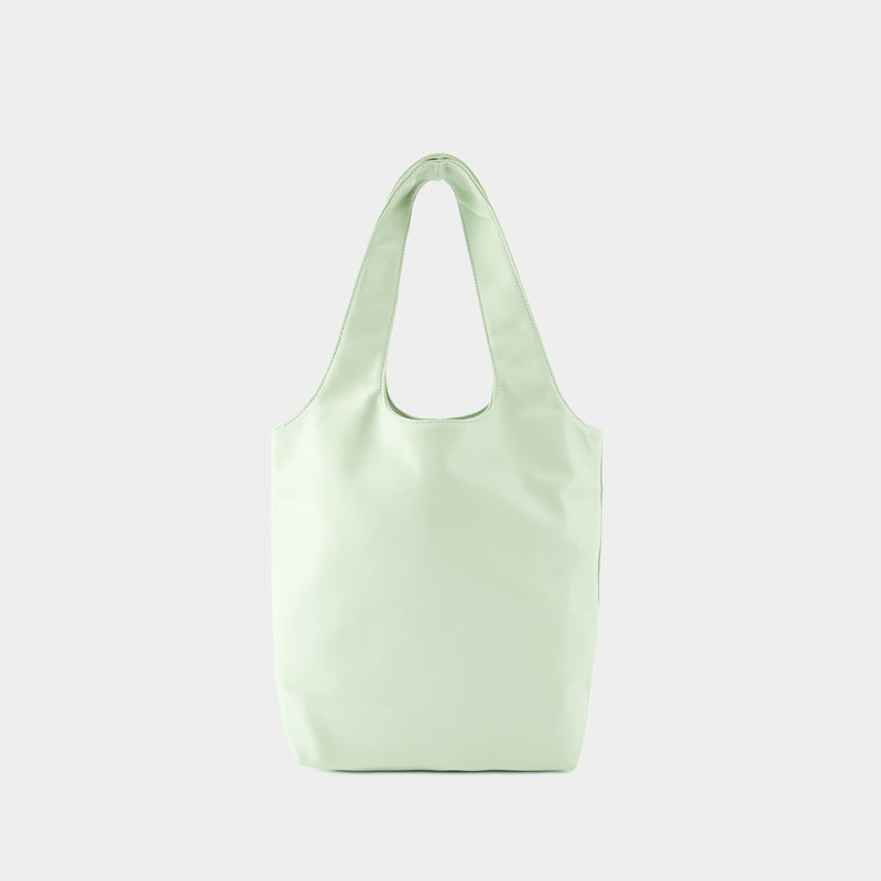 Ninon 绿色植鞣皮小号购物袋