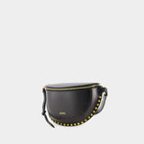 Skano Gd Crossbody - Isabel Marant - Leather - Black