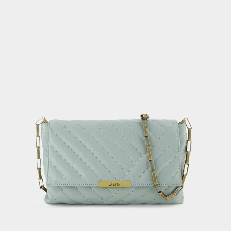 Merine-Gb Crossbody - Isabel Marant -  Celadon - Leather