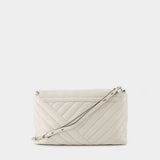 Hobo Merine Gz Bag - Isabel Marant - Leather - White