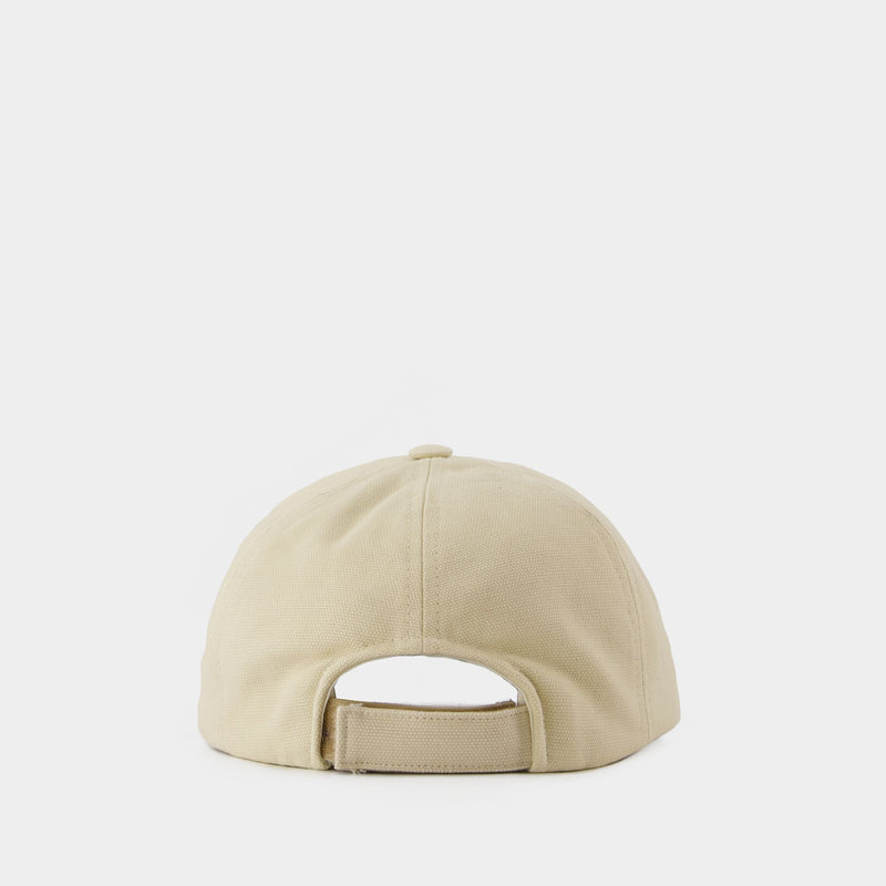 Tyron Hat - Isabel Marant - Cotton - Beige Ecru