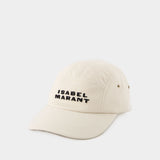 Isabel Marant Tedji白色棉质棒球帽