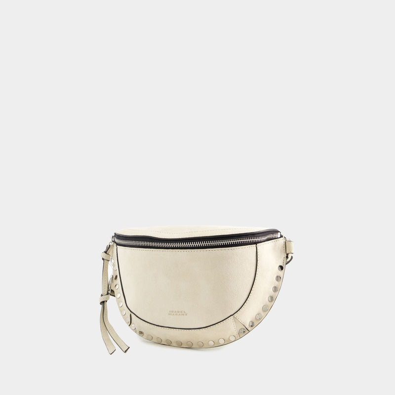 Isabel Marant Skano Gd米色皮质斜挎包