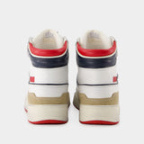 Oney High Sneakers - Isabel Marant - Leather - White