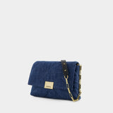 Merine Puffy Crossbody - Isabel Marant - Leather - Dark Blue