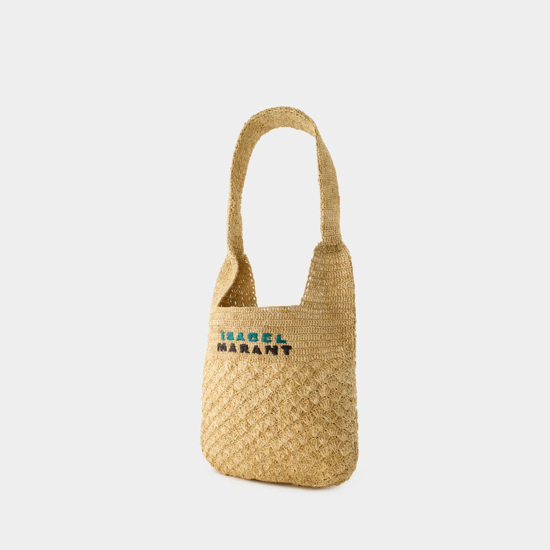 Praia Small Shopper Bag - Isabel Marant - Raffia - Beige