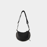 Mini Moon Crossbody - Isabel Marant - Leather - Black