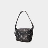 Isabel Marant Leyden Gd黑色皮质单肩包