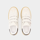 Beth Gd Sneakers - Isabel Marant - Cotton - Beige/Black