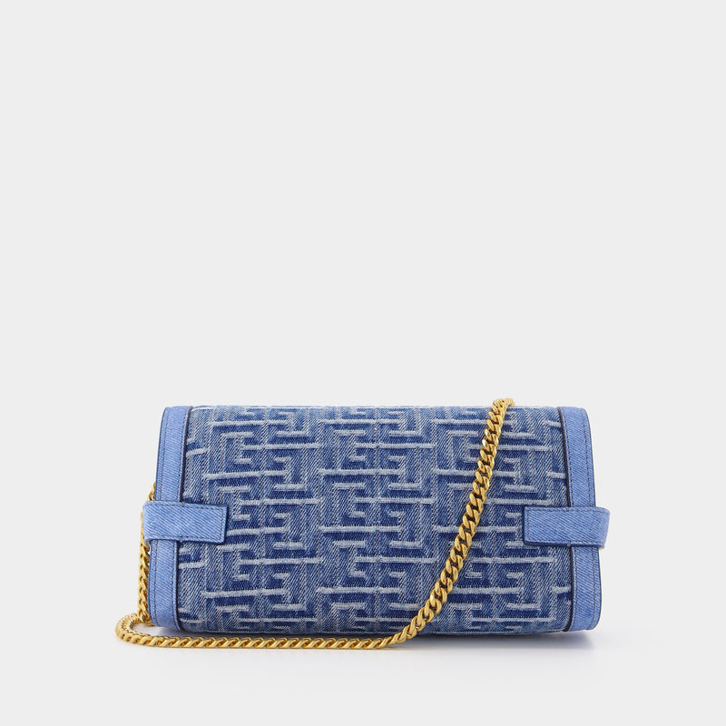 Monogram Bbuzz 23 pochette in Blue Denim