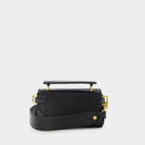 Bbuzz 19 Hobo Bag - Balmain - Black - Leather