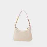 B-Army Hobo Bag - Balmain - Cream/Pink - Canva