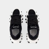 B-East Sneakers - Balmain - Leather - Black/ White