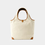 B-Army Grocery Shopper Bag - Balmain - Canvas - Beige