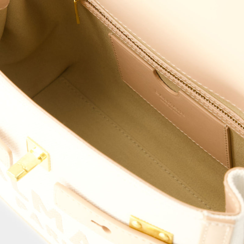 B-Buzz 23 Crossbody - Balmain - Canvas - Beige