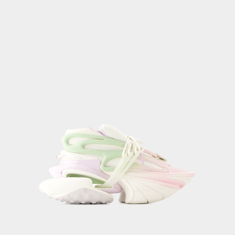 Unicorn Low Sneakers - Balmain - Leather - White