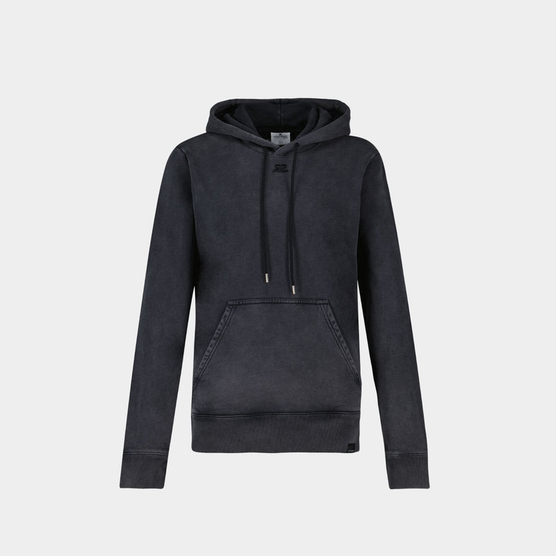 活希源 Courreges Fleece Hoodie 棉质套头帽衫卫衣