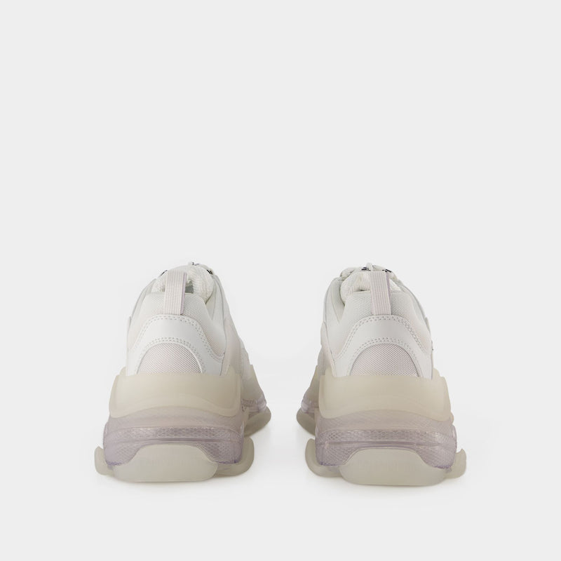 Balenciaga Triple S Clearsole 白色合成材料运动鞋