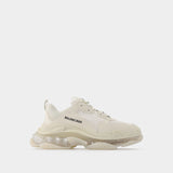 Triple S Clearsole Sneakers - Balenciaga -  Light Beige