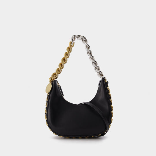 Stella McCartney Frayme Hobo Bag 迷你植鞣皮链条流浪包