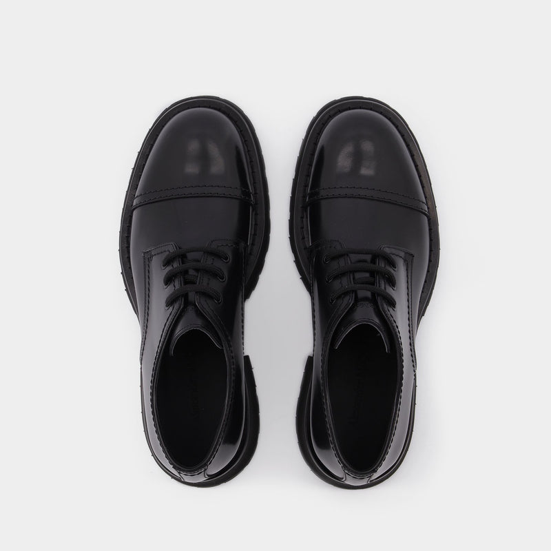 Loafers in Black Leather