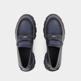 Loafers - Alexander McQueen - Leather - Anthracite