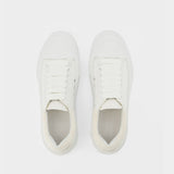 Deck Plimsoll Sneakers - Alexander Mcqueen - White - Canva