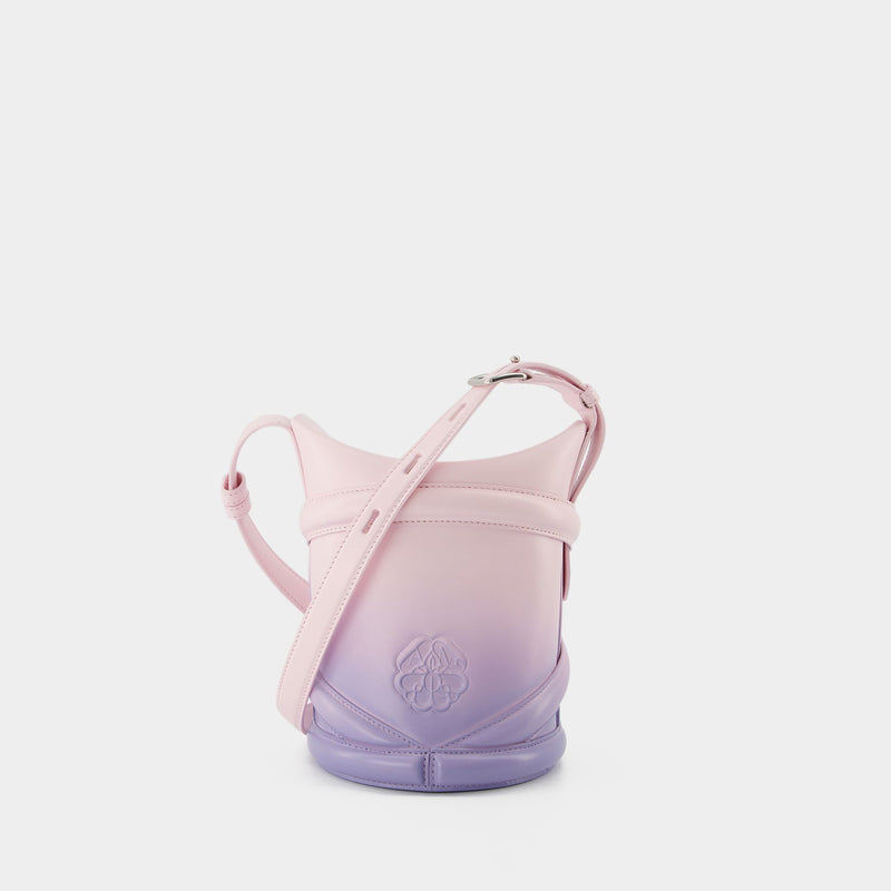 The Curve Hobo Bag - Alexander Mcqueen -  Lilac/Pink - Leather