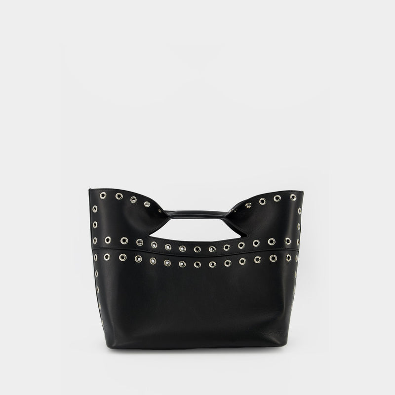 The Bow Small Bag - Alexander Mcqueen - Black - Leather