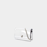 Small Skull Bag Crossbody - Alexander McQueen - Leather - Silver