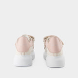 Oversized Sneakers - Alexander Mcqueen - Cream - Leather