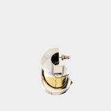 Ear cuff银色金属耳饰