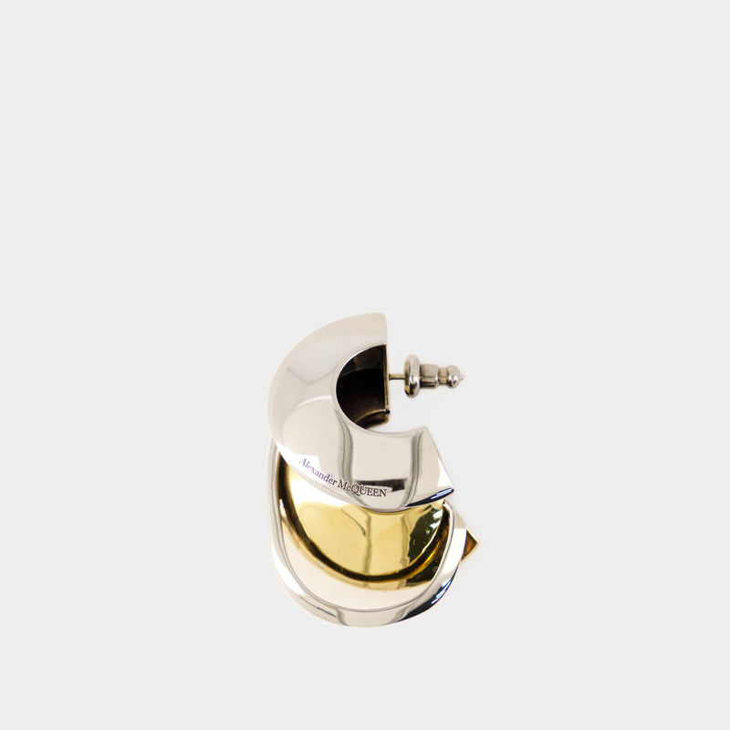 Ear cuff银色金属耳饰