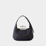 The Jewelled Hobo  - Alexander Mcqueen - Leather - Black