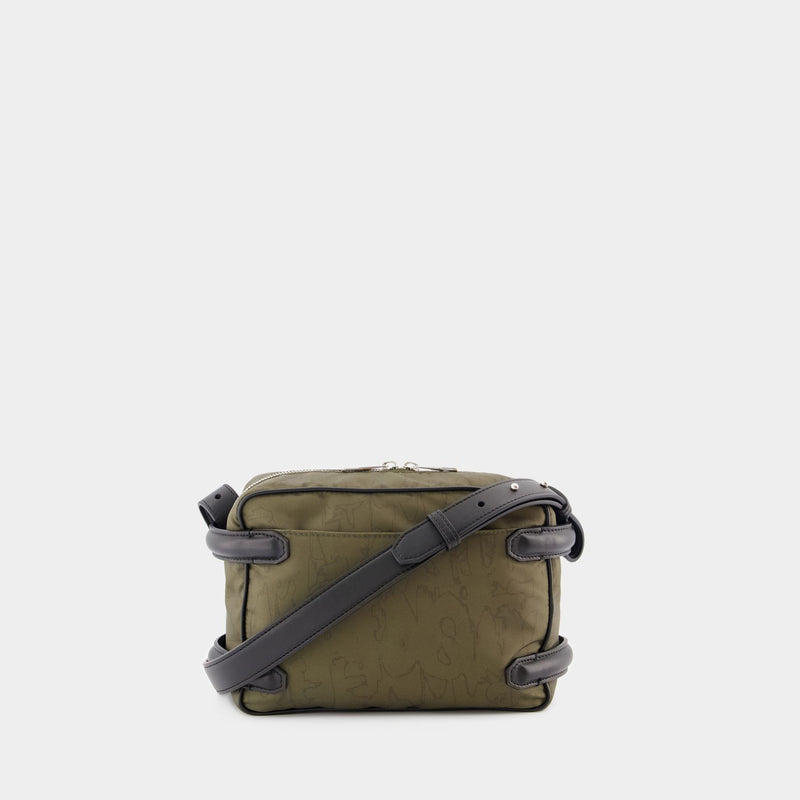 Harness Camera Bag - Alexander McQueen - Nylon - Khaki