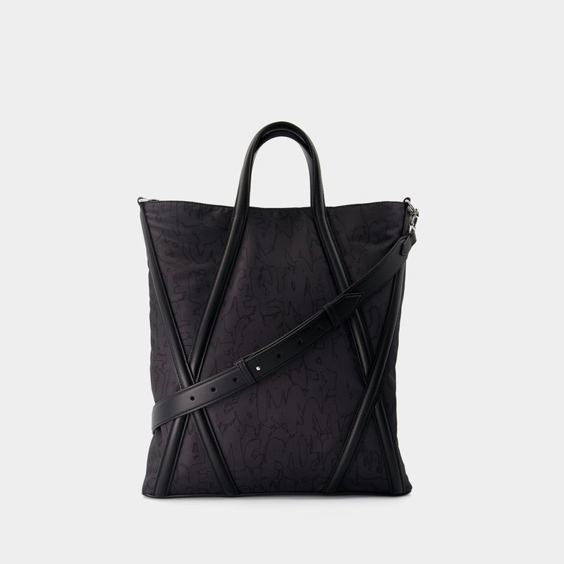 Harness Shopper Bag - Alexander McQueen - Nylon - Black