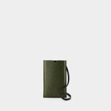 The Phone Holder Crossbody - Alexander McQueen - Nylon - Khaki