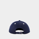 AMI Paris ADC CAP黑色棉质棒球帽