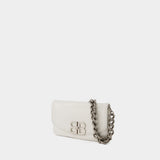 Bb Soft Flap Bag - Balenciaga - Leather - White