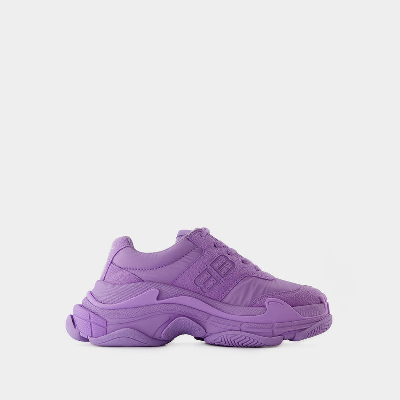 Triple S Sneakers - Balenciaga - Nylon - Lilac