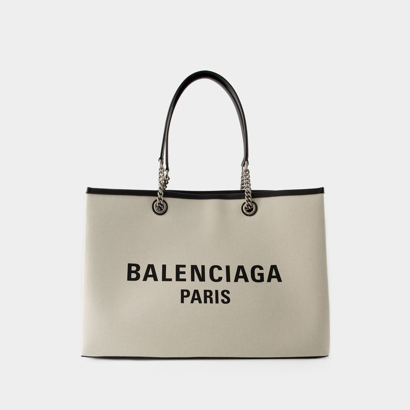 Balenciaga Duty FreeM米色棉质托特包