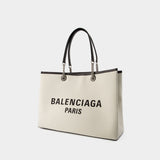 Balenciaga Duty FreeM米色棉质托特包